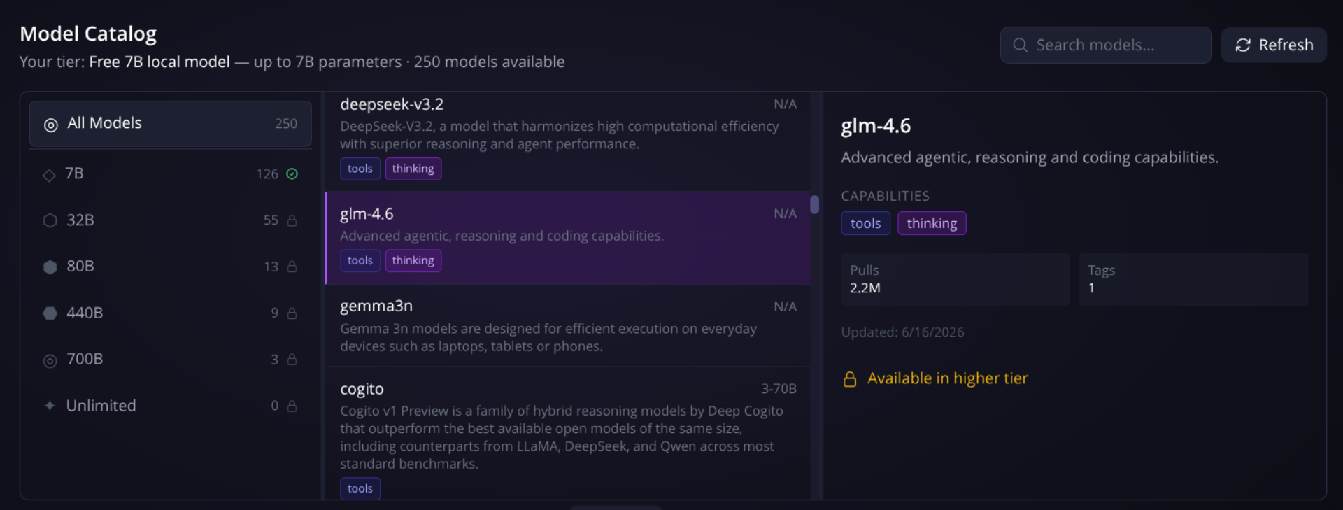 Route-choice visual showing a single QUI agent infrastructure connected to managed cloud, local Qllama, and Cloud Private routes.